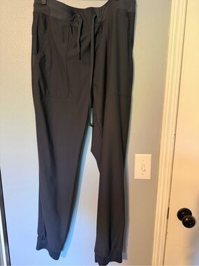 Women’s Black Drawstring Joggers with Elastic Waist